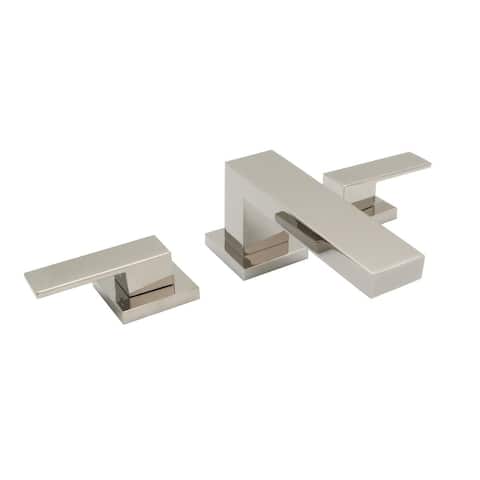 Widespread Lavatory Faucet in Polished Nickel Finish - 8' x 11'2"