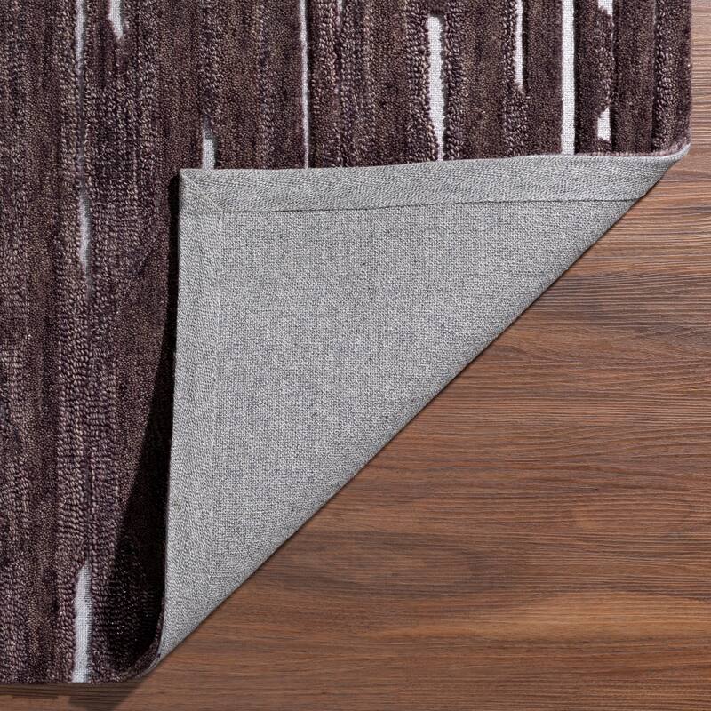 Addison Dazzle Modern Hand Spun Wool and Metallic Area Rug