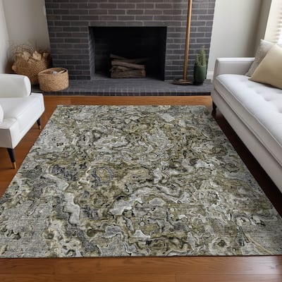Premium Washable Super Soft Abstract Kazi Mayfield Rug