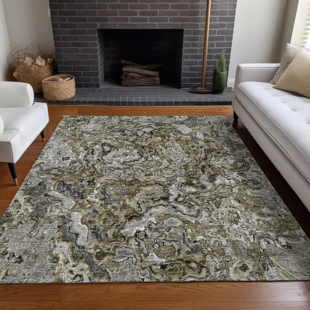 Premium Washable Super Soft Abstract Kazi Mayfield Rug