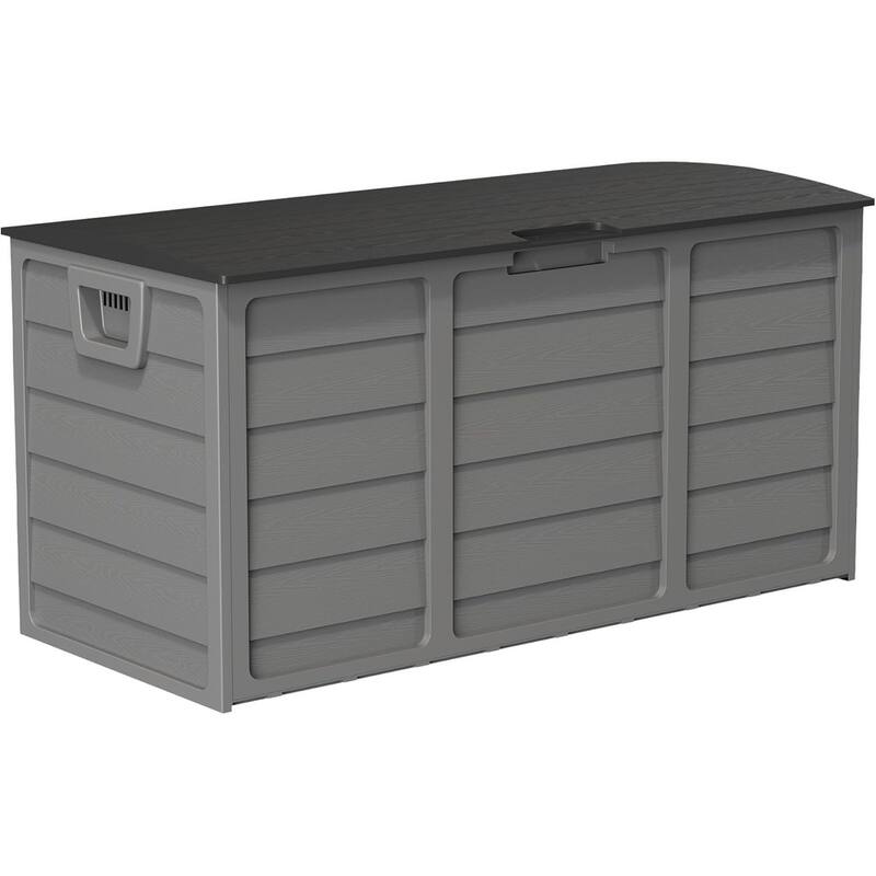 75 Gallon Outdoor Patio Durable Resin Storage Deck Box