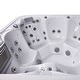 preview thumbnail 4 of 13, Buenospa New York 6 - Person 49 - Jet Hot Tub, Ice White, Gray with Ozone and LED Lights - Sterling Silver - 85 x 85 x 35