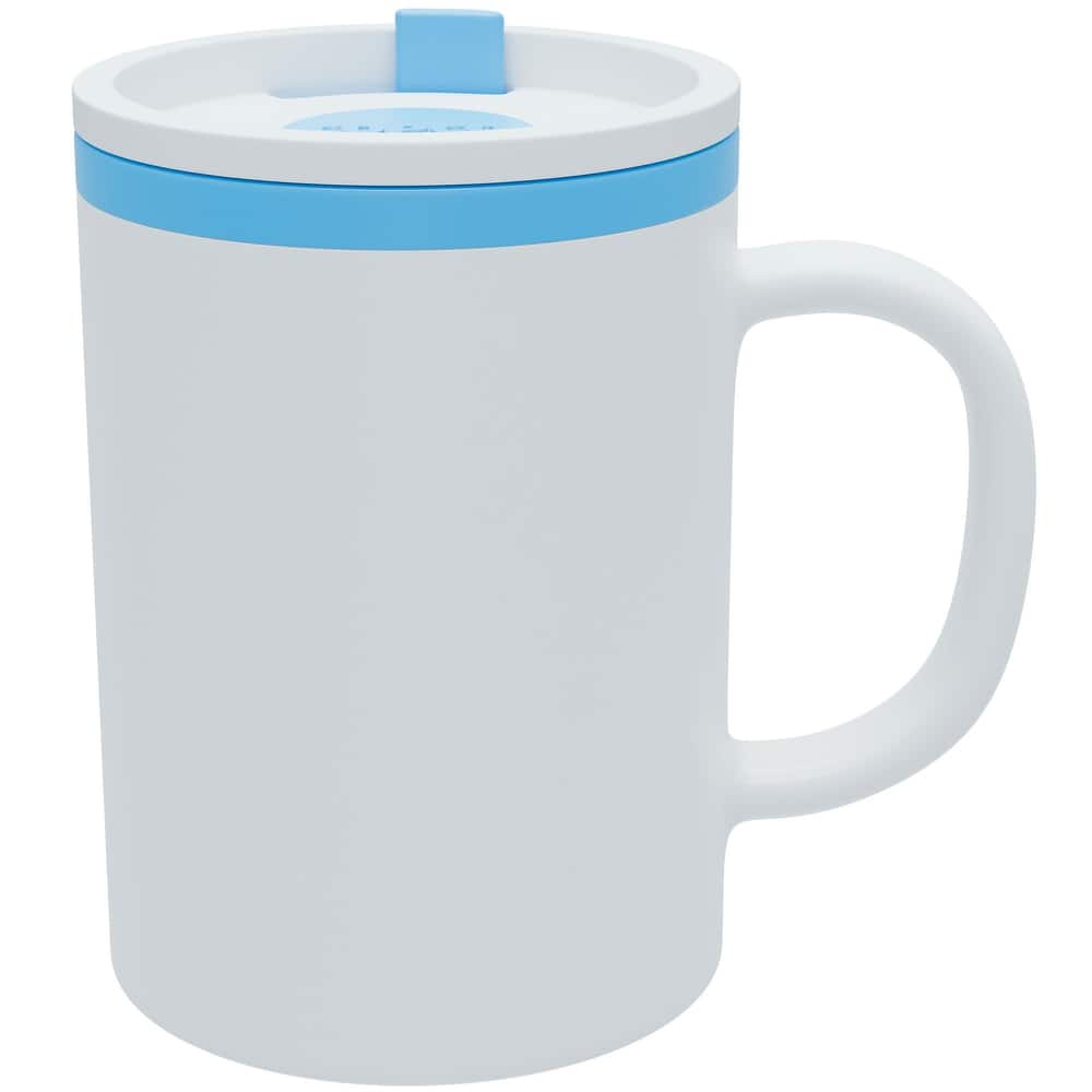 Copco Iconic Plastic Double Wall Insulated Desk Mug with Lid - 16 oz