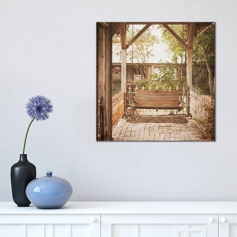 iCanvas "Country Swing" by Ann Hudec Canvas Print - 18x18x1.5
