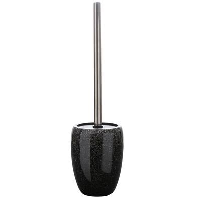 Elle Décor Eclat Glitter Toilet Bowl Brush & Holder