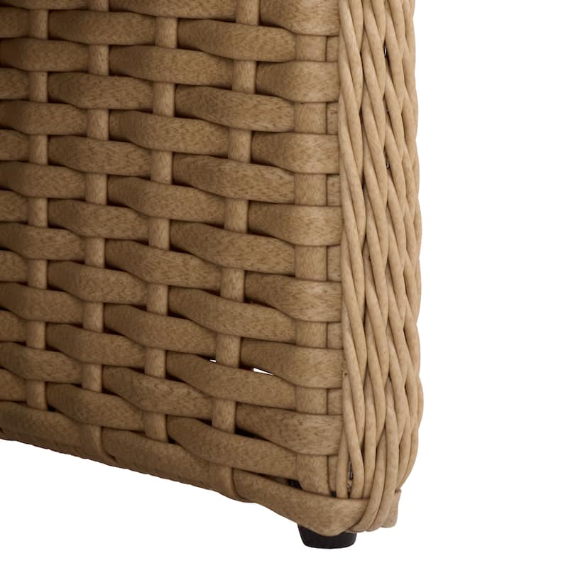 SAFAVIEH COUTURE Giuseppe Rattan Weaving Chair - 29"W x 30"D x 29"H