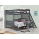 preview thumbnail 42 of 72, Littleton Transitional Wood Bunk Bed with Slatted Mattress