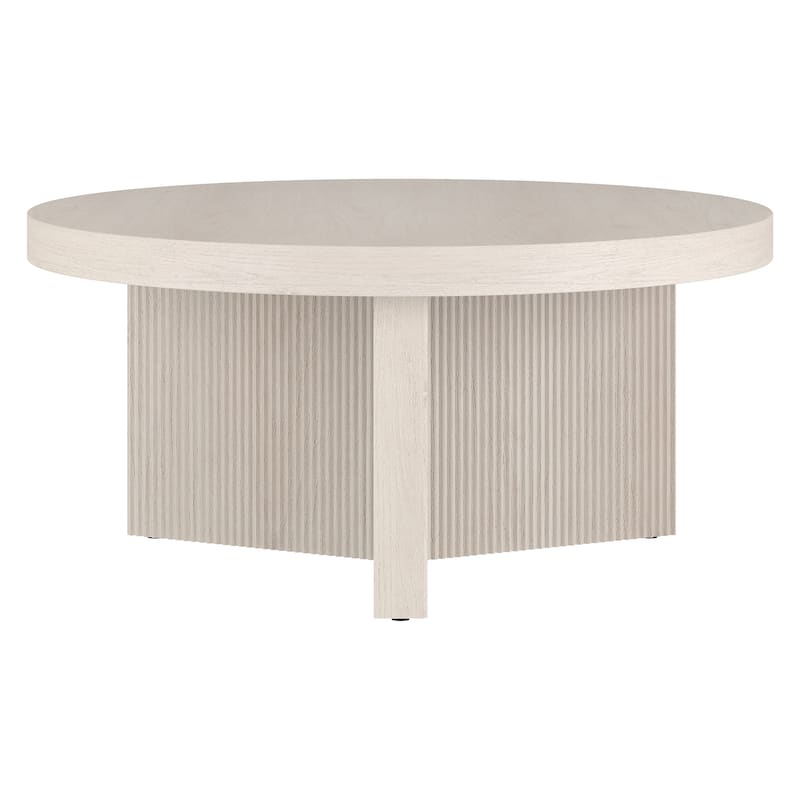 Holm 32" Wide Round Coffee Table