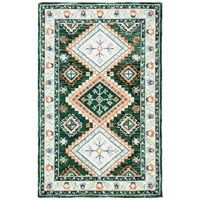 SAFAVIEH Handmade Aspen Olof Boho Tribal Wool Rug