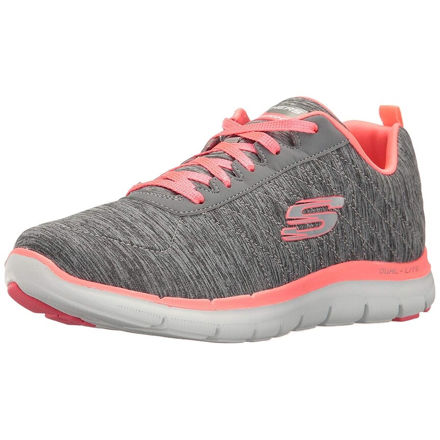skechers flex appeal 2.0 black coral