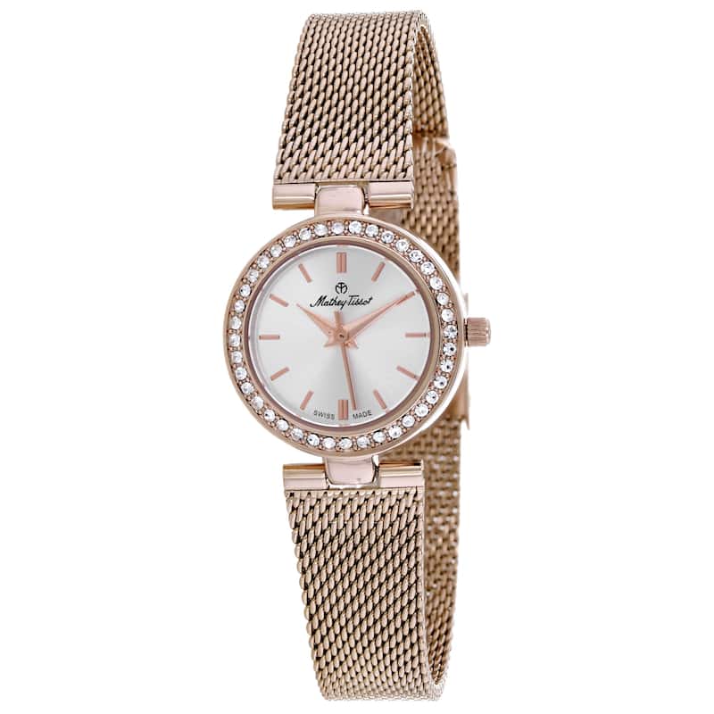 Mathey Tissot Women's Fleury XV Silver Dial Watch - F003PI - 6 (36)