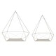 preview thumbnail 4 of 9, Kate and Laurel Prouve Metal Wall Shelves 2 pc set - 2 Piece