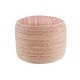 preview thumbnail 3 of 14, LR Home Tropical Textured and Distressed Pouf