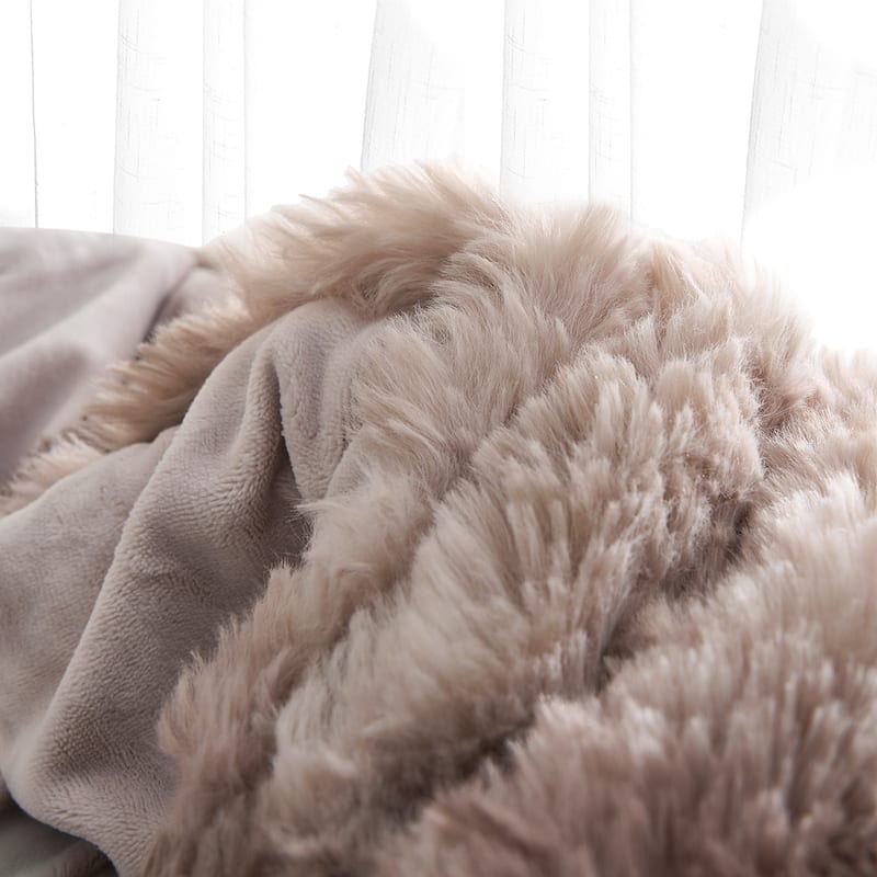 Snowball Chunky Bunny® - Coma Inducer® Comforter Set - Wisdom Brown