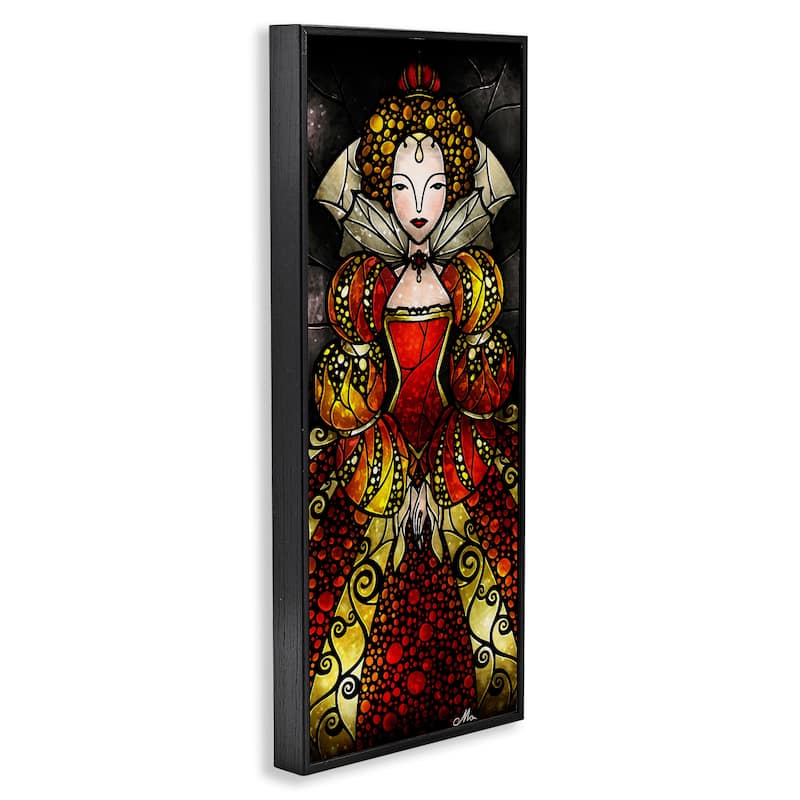 Stupell Royal Elizabeth I Portrait Framed Giclee Art Design By Mandie Manzano