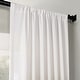 preview thumbnail 20 of 62, Exclusive Fabrics Ombre Faux Linen Light Filtering Curtains (1 Panel) - Lightweight Elegance, Natural Light Enhancement