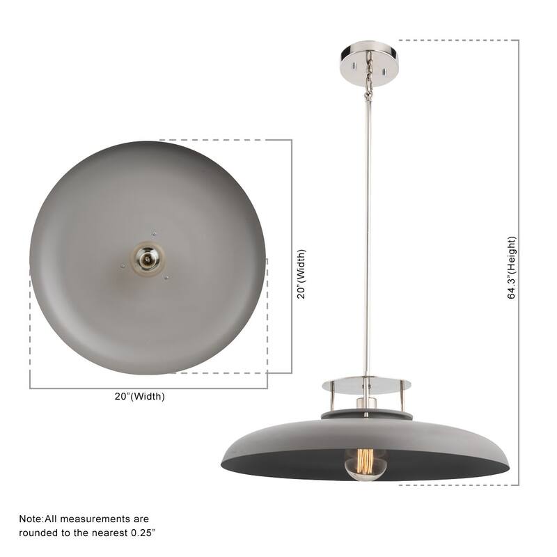 Brio Lighting Beacon 1 Light Pendant