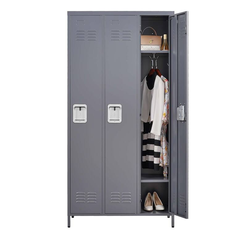 72"H Metal Lockers With Lock for Employees