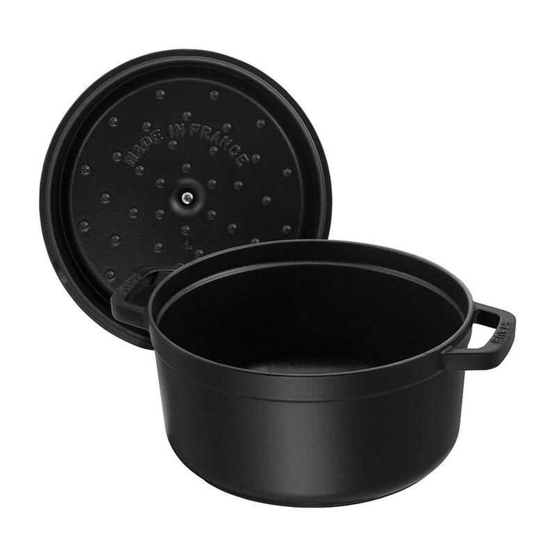 STAUB Cast Iron 9-qt Round Cocotte