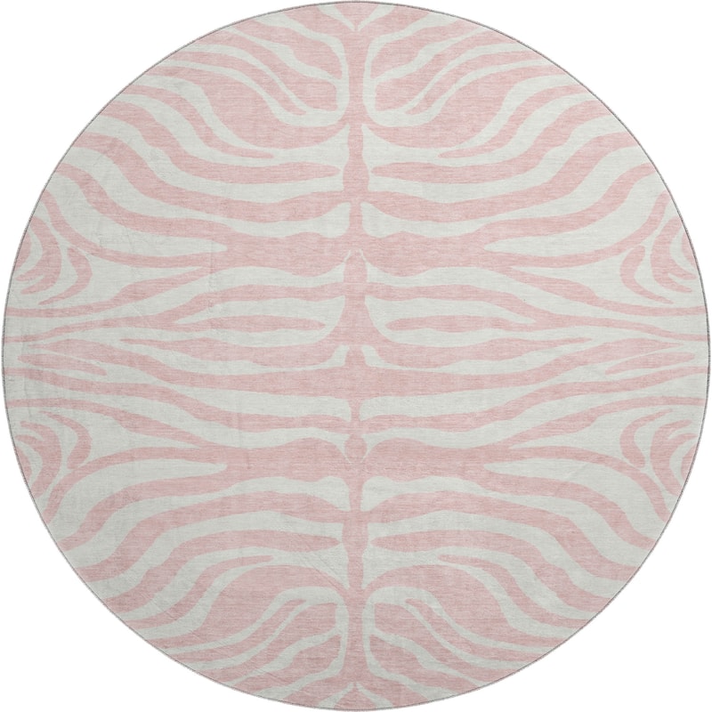 Premium Washable Super Soft Zebra Print Mayfield Rug