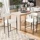 preview thumbnail 3 of 56, Christopher Knight Home Elmore Fabric and Iron 30 Inch Barstools (Set of 2)