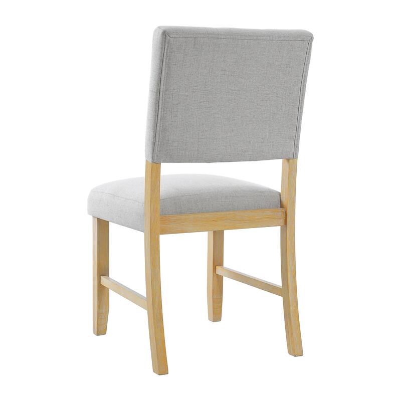 Set of 4 Modern Dining Chairs, Upholstered Fabric Kitchen Side Chairs