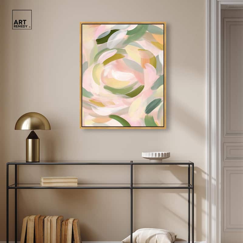 Brushstroke II Canvas by Art Remedy