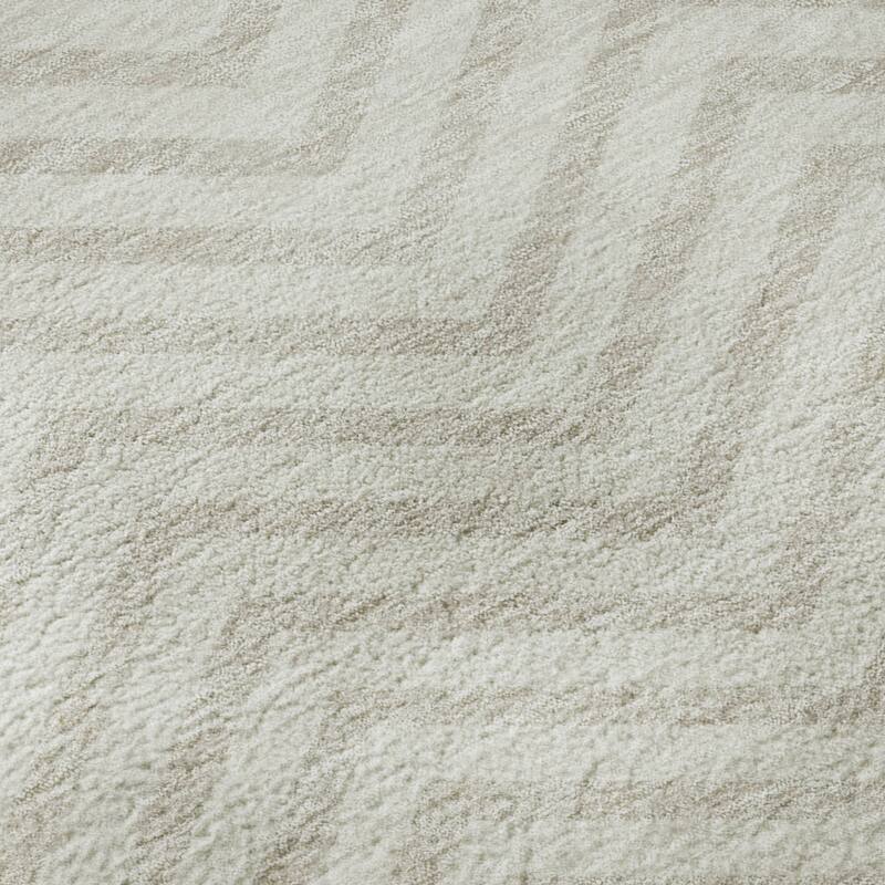 Premium Washable Super Soft Modern Chevron Mayfield Rug