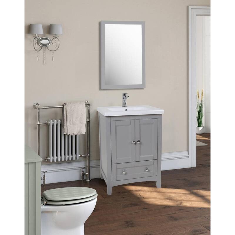 Elegant Lighting VF-2002 Saturn 24" Free Standing Single Basin Vanity