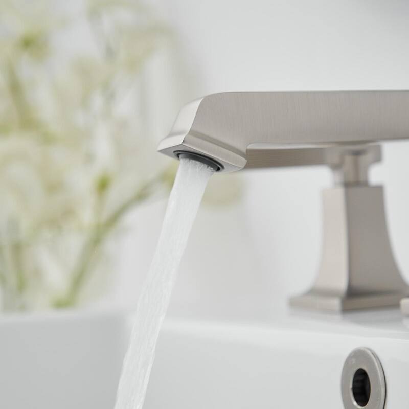 Double-handle Widespread Bathroom Faucet