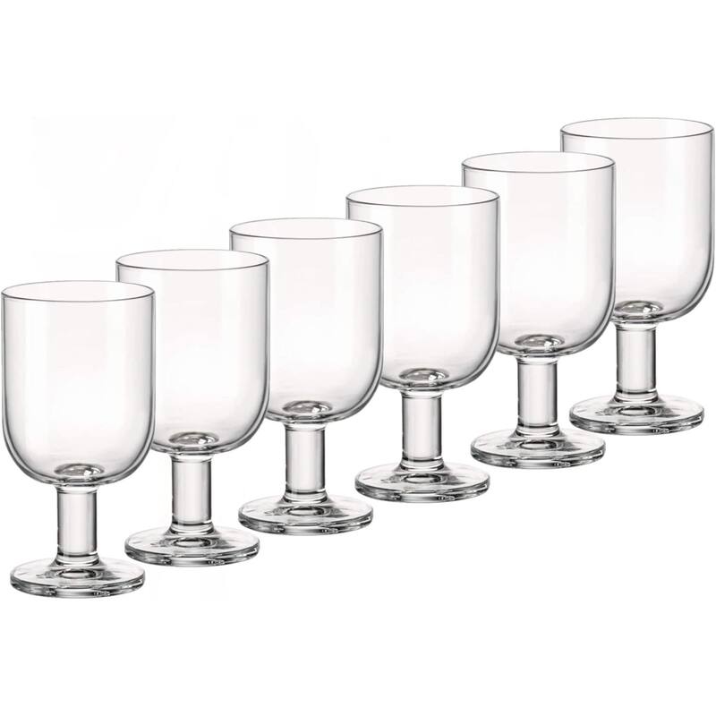 Bormioli Rocco Hosteria 5.5 oz. Tumber Glasses, Set of 6 - Set of 6 - Clear