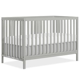 Dream On Me Synergy MOD Crib, made with Sustainable New Zealand Pinewood - Cool Grey