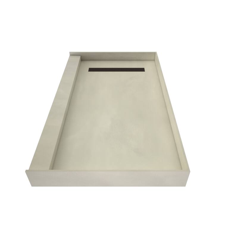 Tile Redi Redi Trench 60" x 30" Rectangular Shower Base with Single