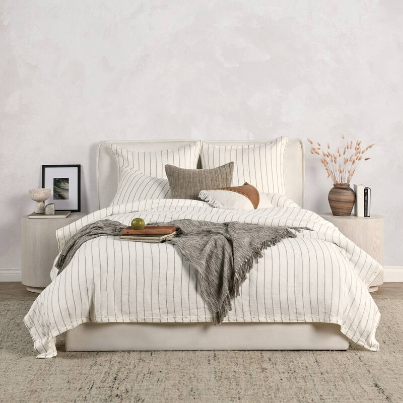 Kingston 100% Linen Natural Sham by Kosas Home