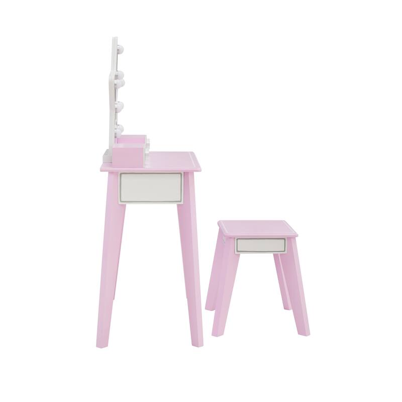 Fantasy Fields Little Princess Star Vanity with LED Mirror