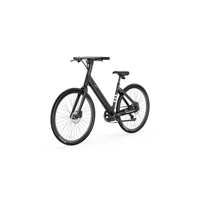 Minimalist Step-through e-Bike - Long Operating Range, High Speed, Matte Black - 21