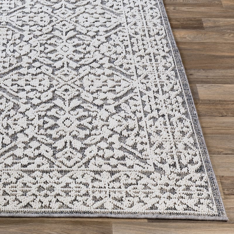 Hanks Indoor/ Outdoor Traditional Area Rug