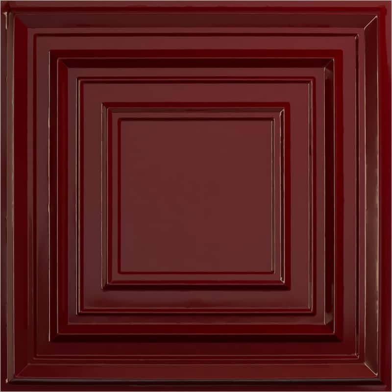 19 5/8"W x 19 5/8"H Multiplex EnduraWall Decorative 3D Wall Panel