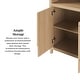 preview thumbnail 5 of 40, Middlebrook Designs 3 Shelf Open Arched Bookcase Cabinet