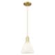 Option Satin Gold / Matte White