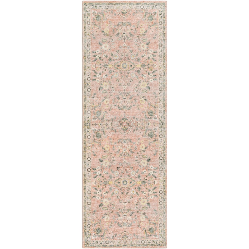 Livabliss Arrietty Vintage Floral Oriental Area Rug