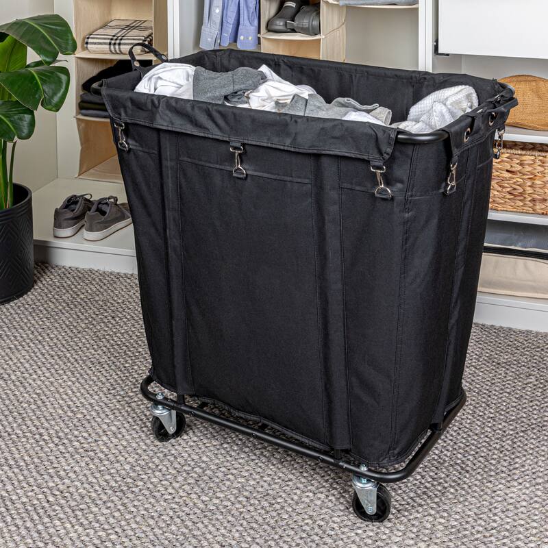 Household Essentials Laundry Cart - Off-White