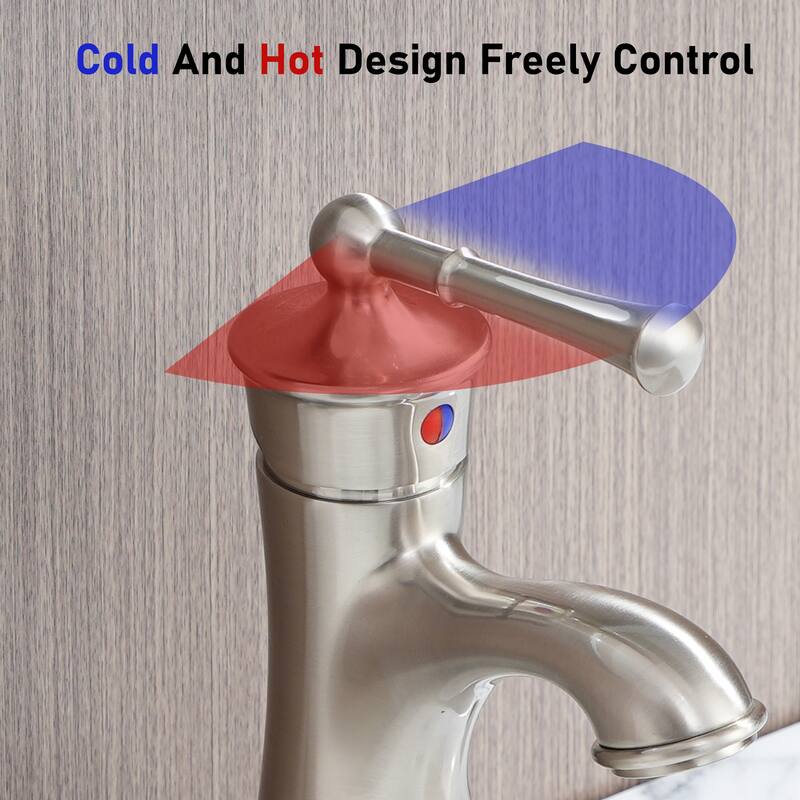 Clihome Single Handle Bathroom Sink Tap Basin Faucet