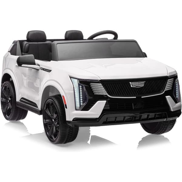 slide 2 of 40, 24V Ride On Car, Licensed Battery Powered Electric Vehicle w/Remote Control White
