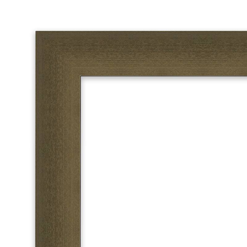 Blaine Narrow Framed Natural Corkboard Bulletin Board