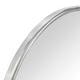 preview thumbnail 20 of 24, TEHOME Elysian Farmhouse Oval Pivot Metal Wall Mirror - 20'' x 30''