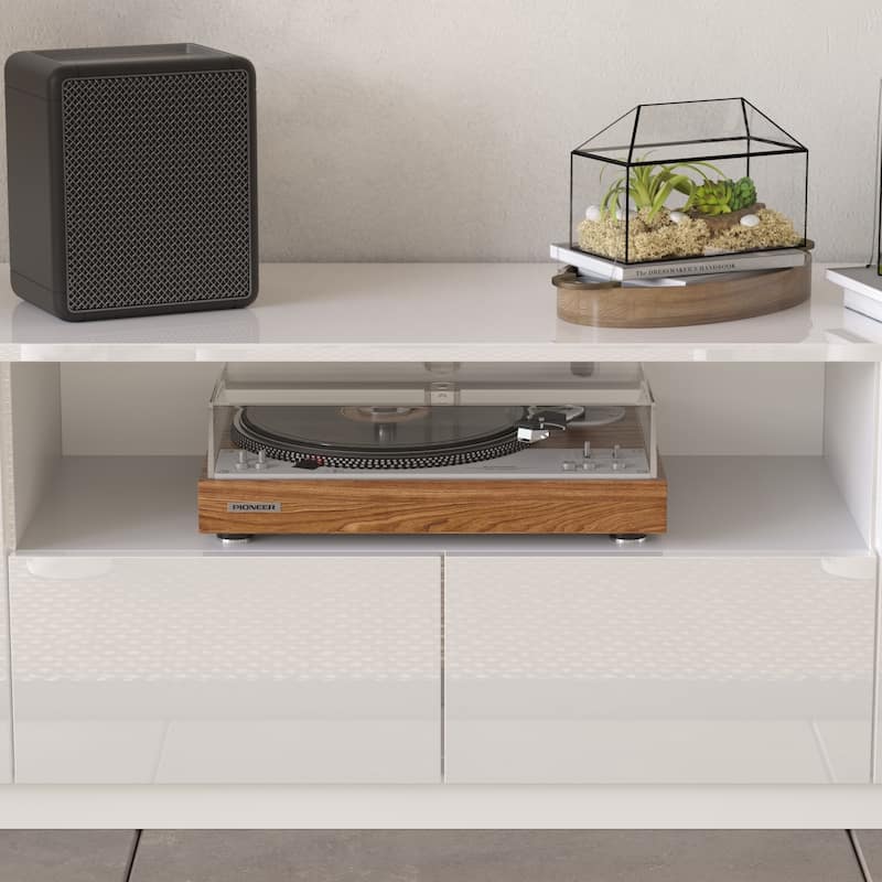 HighGloss LED TV Stand TV Entertainment Center TV Console Media Gaming