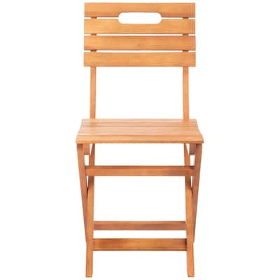 SAFAVIEH Outdoor Alfrin Folding Chairs - 16Wx21Dx34H