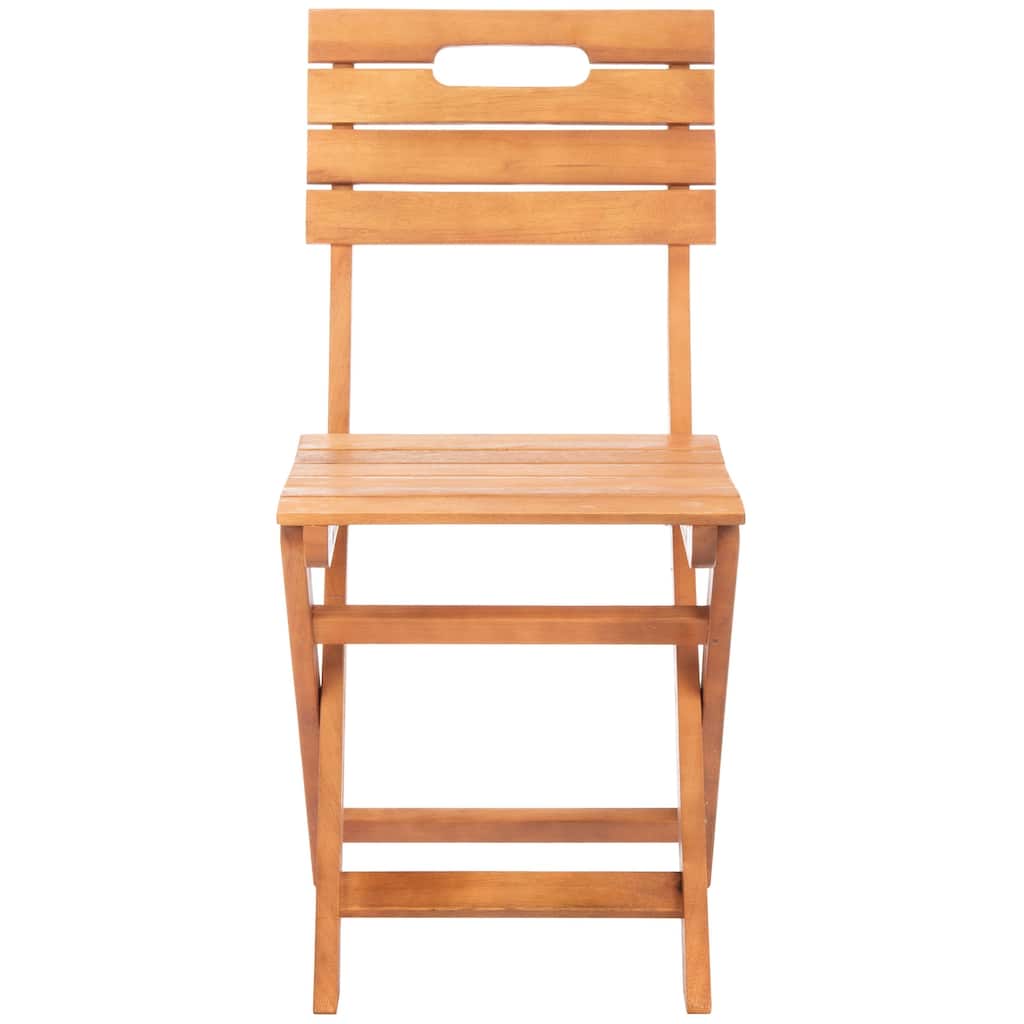 SAFAVIEH Outdoor Alfrin Folding Chairs - 16Wx21Dx34H
