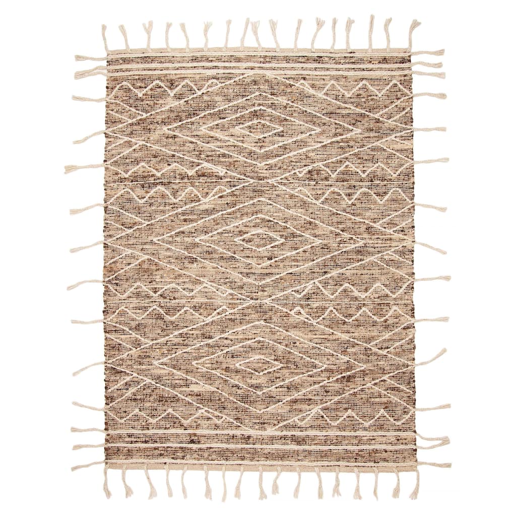 Sienna Brown Rug 5'7" x 7'8" - 5'7 x 7'8